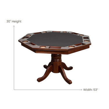Poker Dining Table Kingston, Octagonal, 48